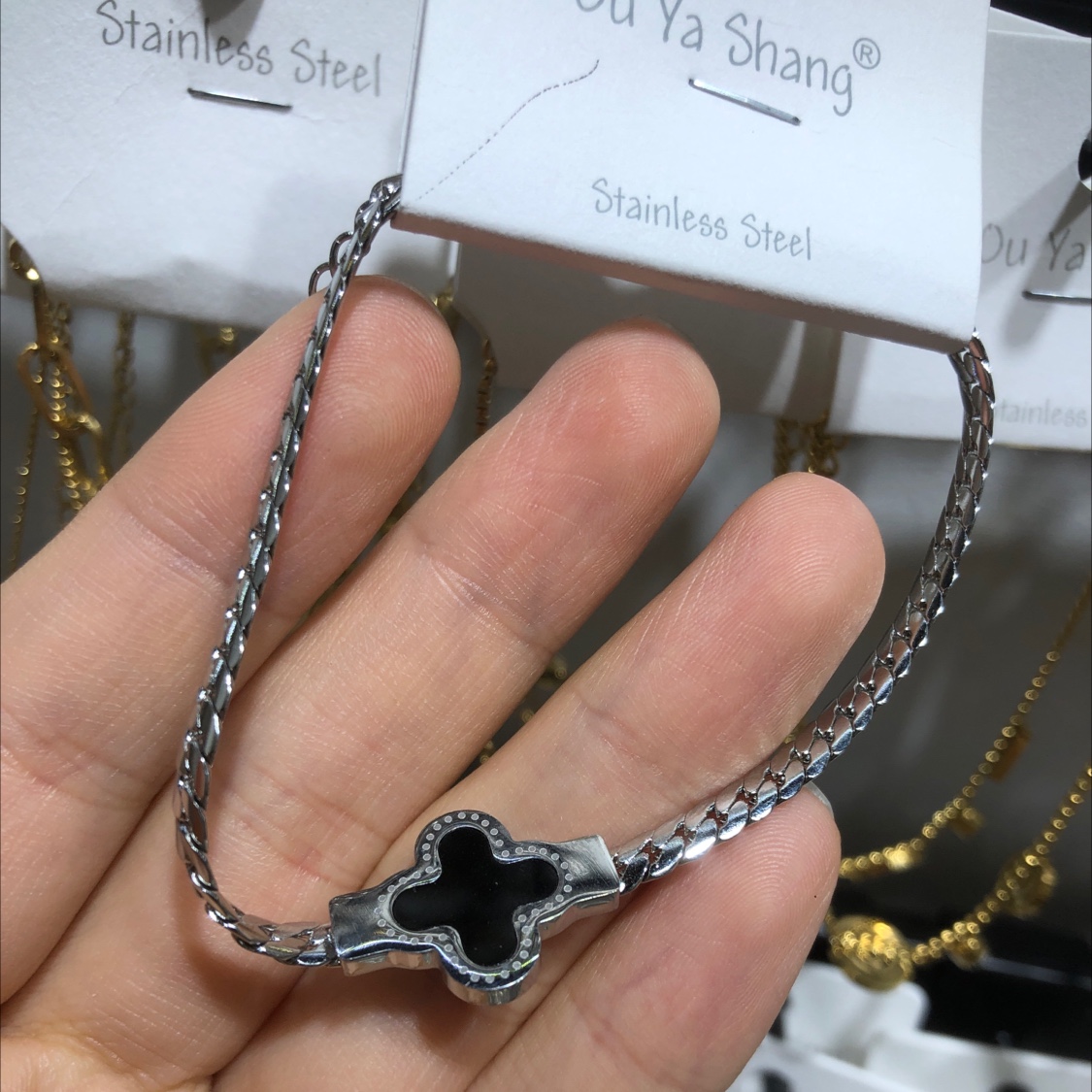 四叶草表带手链