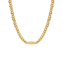 Decorative necklace 2021 new geometric square pendant cold style simple collarbone chain women's neck accessories rugged necklace 91