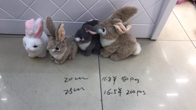 A super cute crawling rabbit toy with simulated rabbit fur, sold directly by the manufacturer Application Scenario