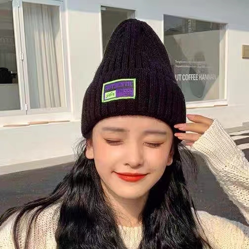 锦鸿帽业秋冬新款男士帽女士帽帽子户外时尚潮流针织帽b5