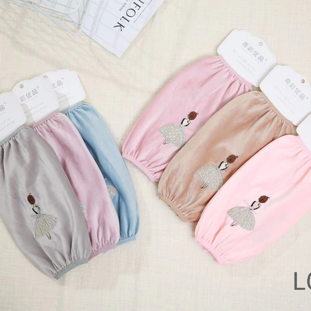 亮彩优品护袖套女短款可爱学生卡通儿童时尚韩版套袖秋冬护袖8