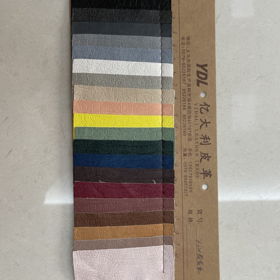 K620鳄鱼大量现货高中低档皮革面料厂家直销热销新款!