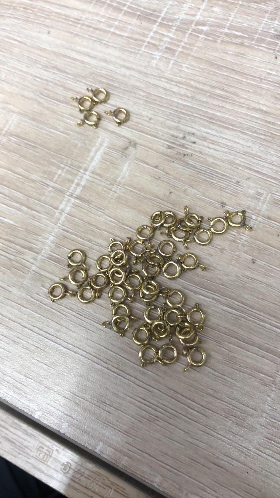 Copper necklace accessory with "Danwang Buckle" detail image 17