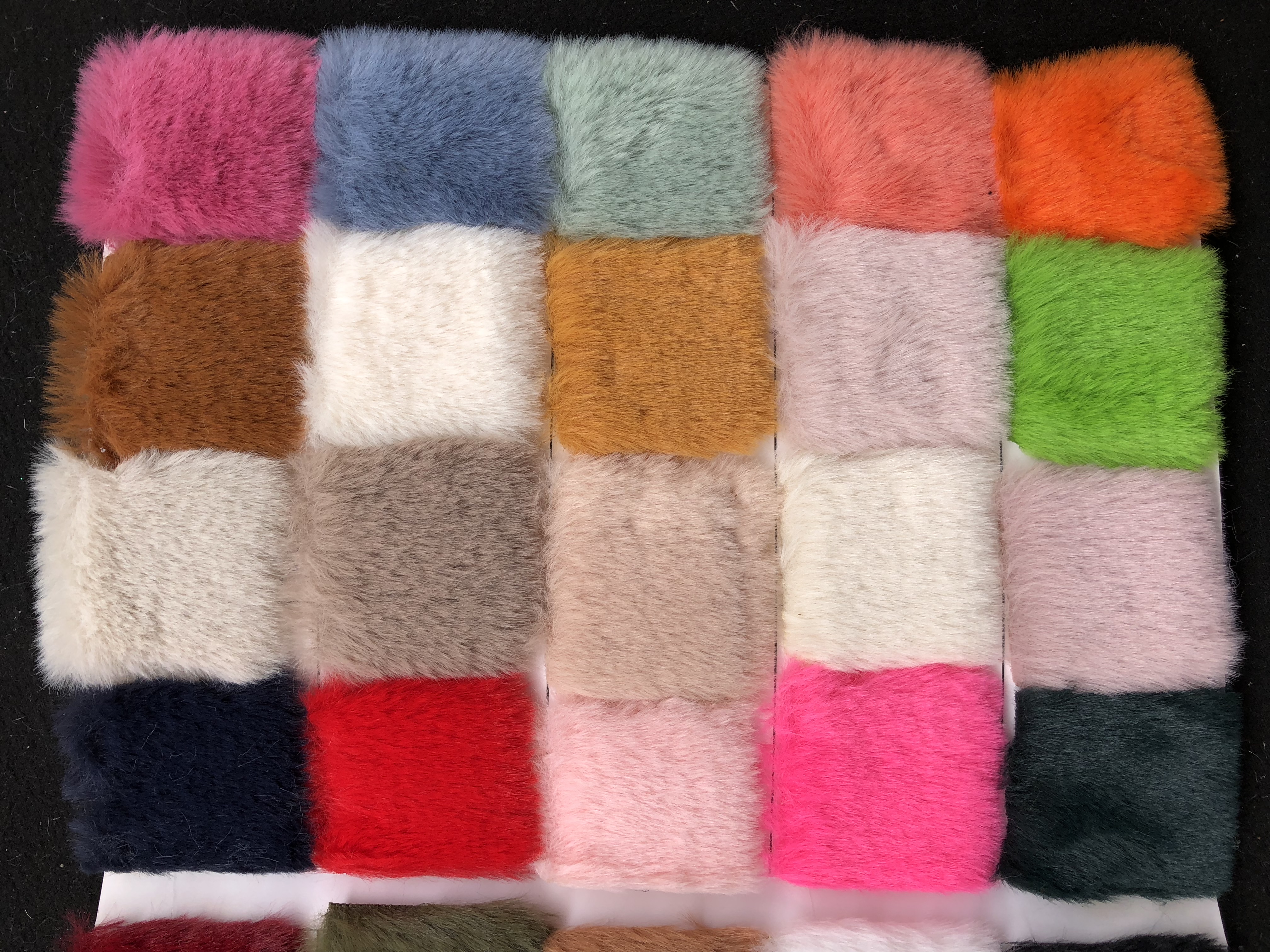 仿毛绒白底实物图