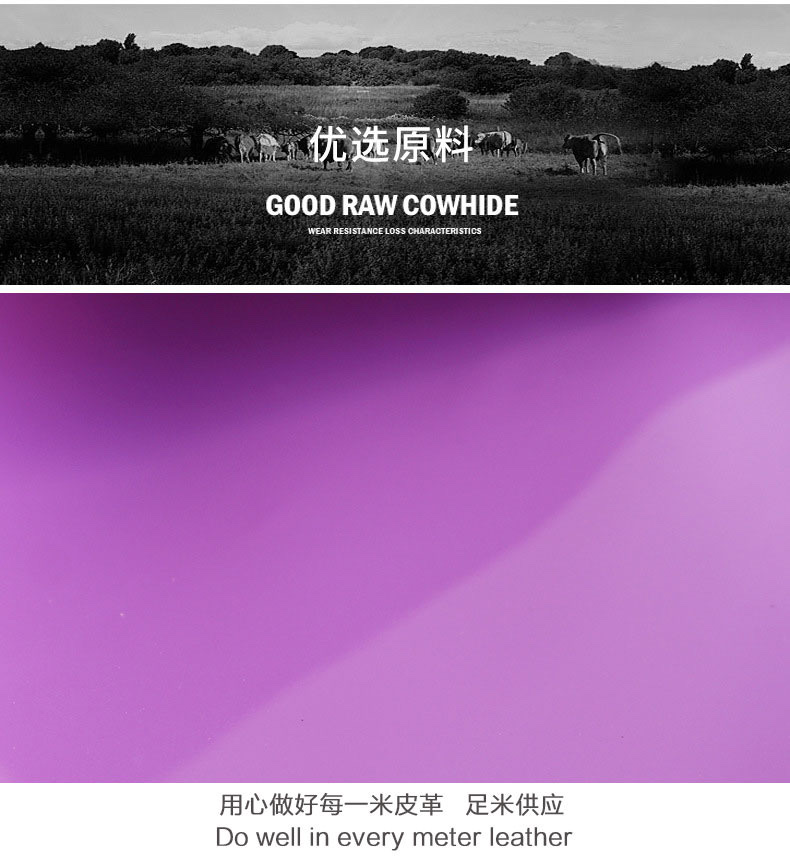 进口镜面革3细节图