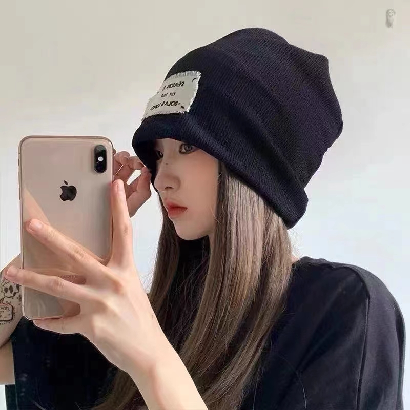 锦鸿帽业秋冬新款男士帽女士帽帽子户外时尚潮流针织帽b11