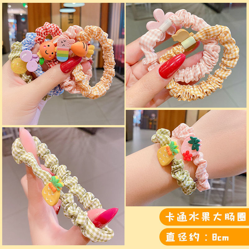 发卡儿童头绳小女孩大肠发圈网红爆款可爱皮筋扎头发饰学生