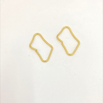 XM04938 round copper wire irregular polygon