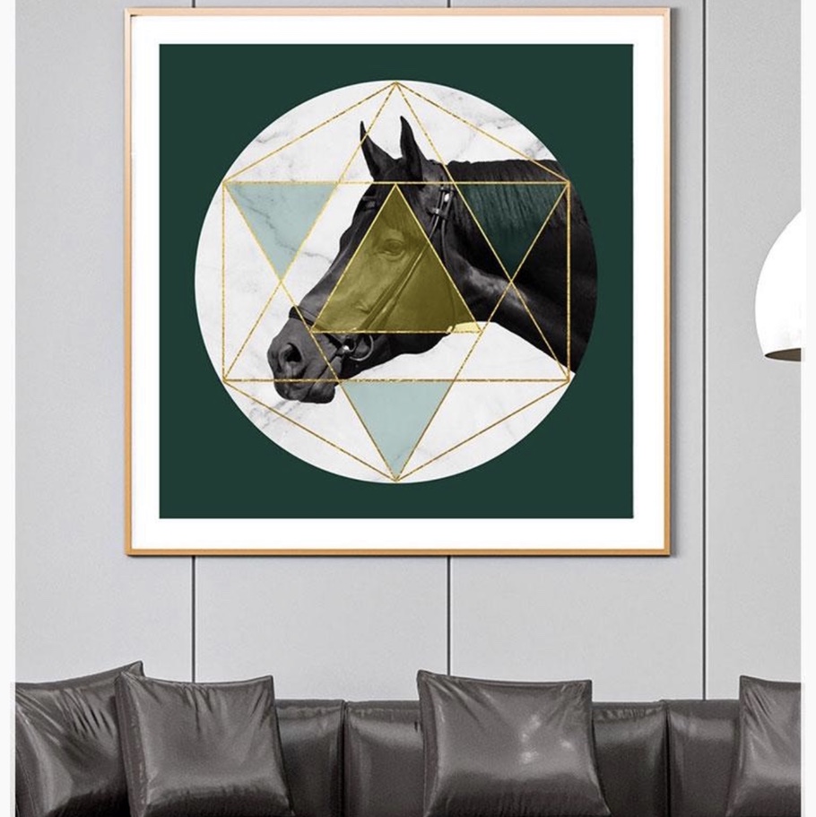 8 Square artistic abstraction