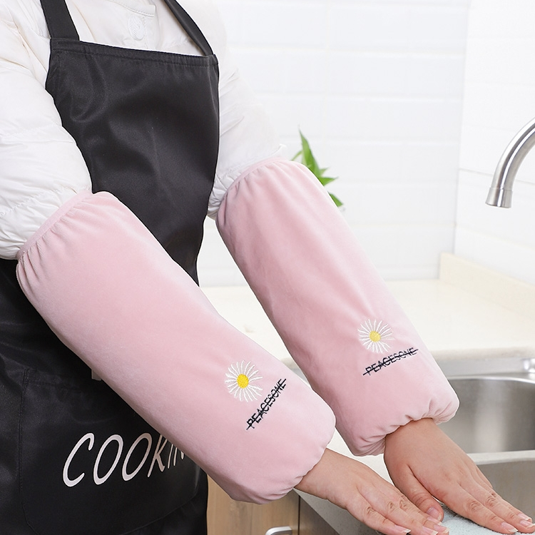 亮彩优品护袖套女短款可爱学生卡通儿童时尚韩版套袖秋冬护袖27