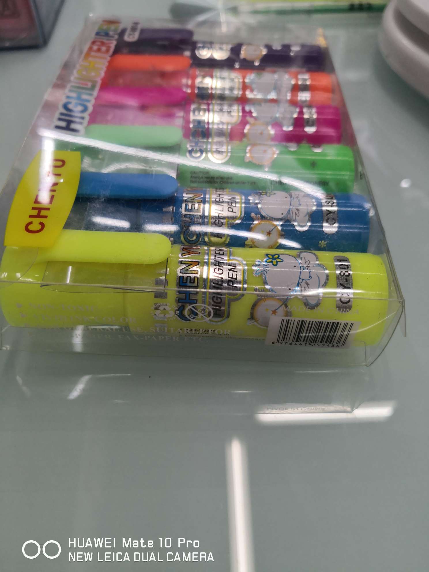 Yiwu Boyang Pen and Ink Products Store CY-801-6 color PVC box packaged highlighters Application Scenario