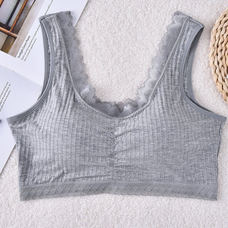 美背吊带背心式文胸无钢圈U型内搭抹胸内衣女夏季一体式无痕薄款12