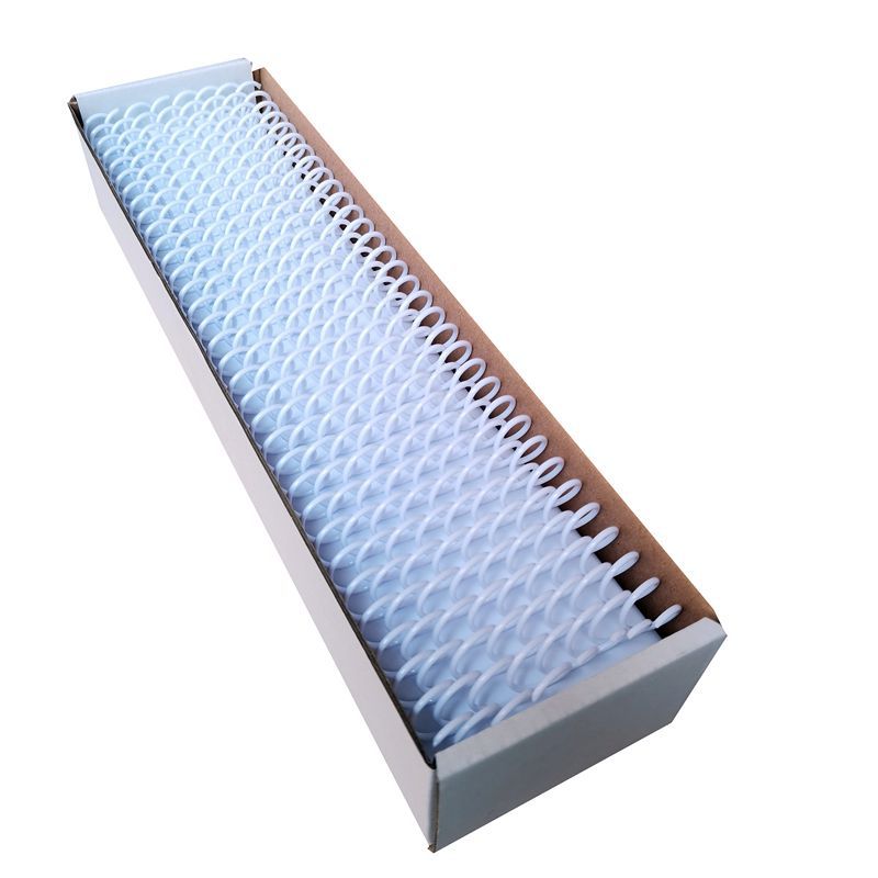 厂家批发包胶YO双线圈 笔记本文具装订线圈 1/4”彩色双线圈详情图1