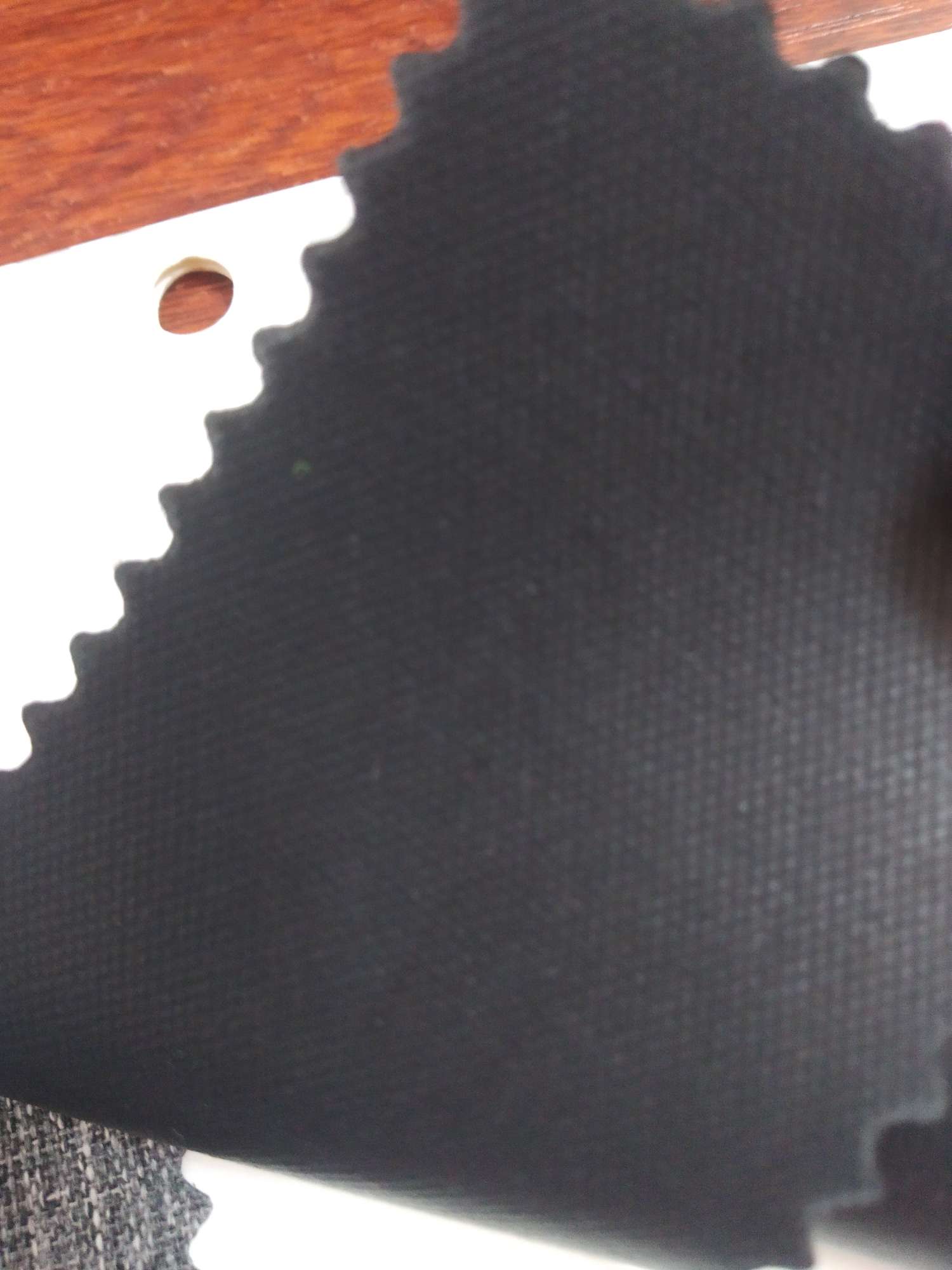 TY-- 047 RPET recycled 300D matte pvc 4# jujube red Specification image