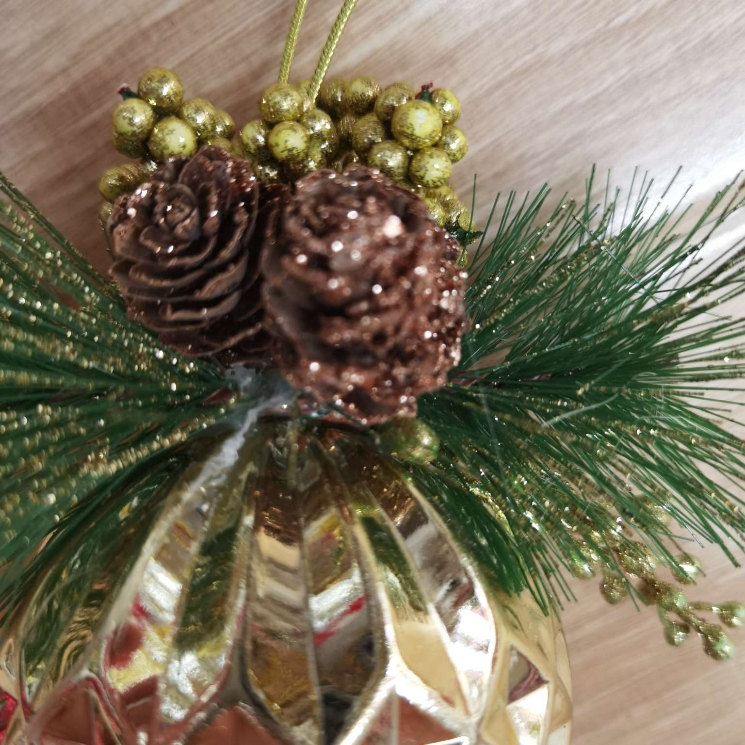 1012 Christmas gifts, Christmas pendants, Christmas decorations, Christmas ornaments, electroplated pendants detail image 4