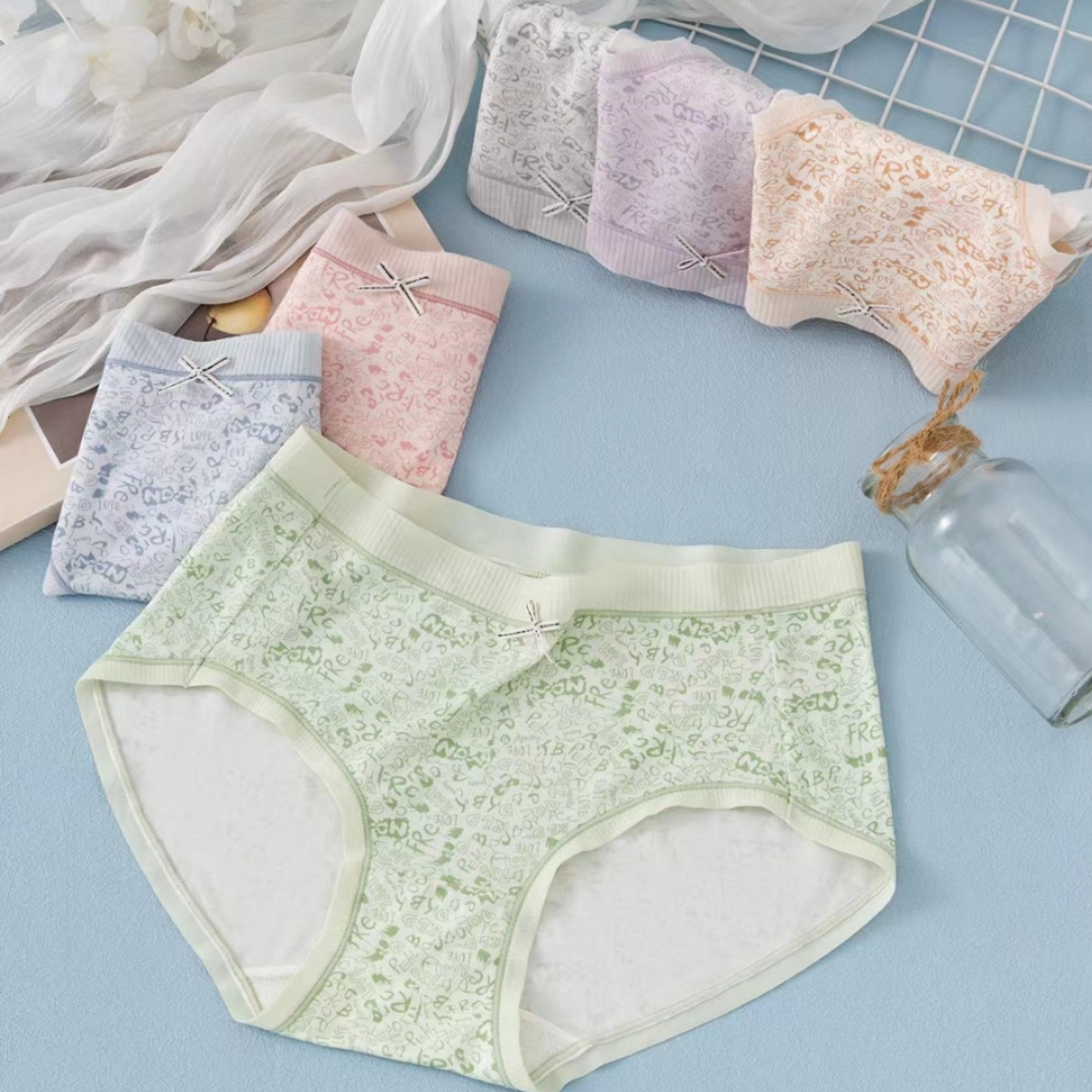 Modal printed girls' underwear