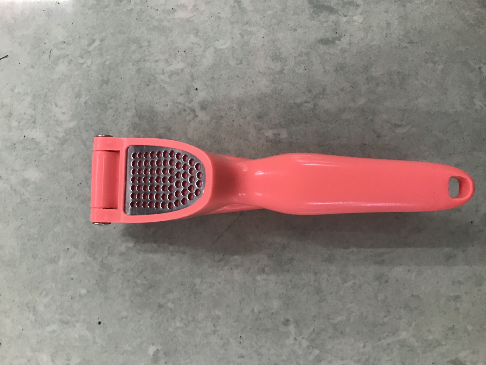 Kitchen Gadgets Creative Pp Material Multifunctional Plastic Garlic Press Household Items Manual Factory Direct Sales Specification drawing