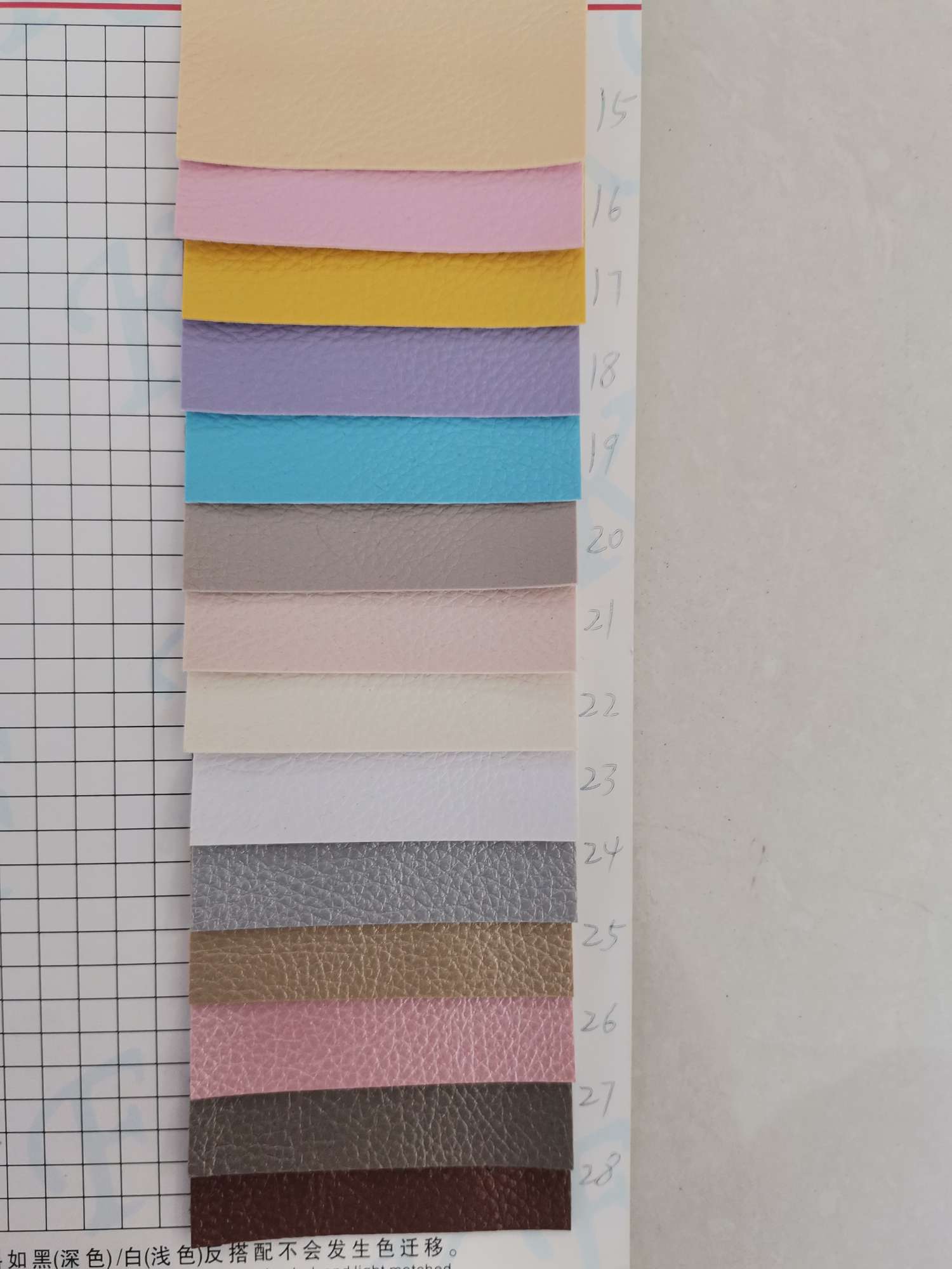 其他皮革化学品实物图