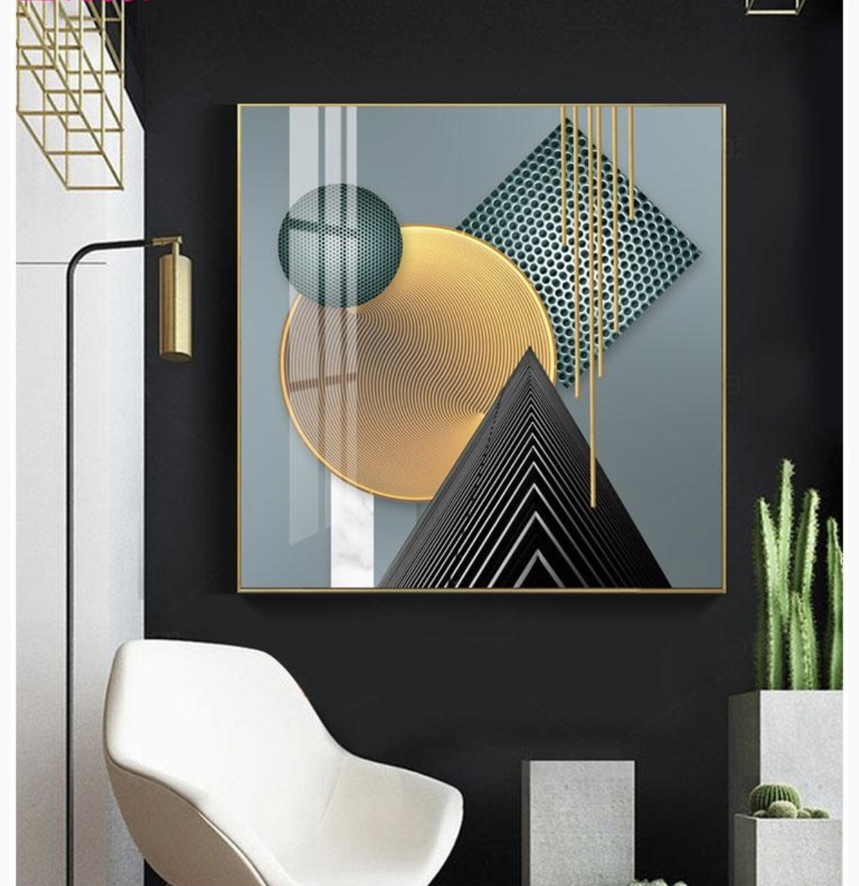 11 Square abstract 70*70 details Picture