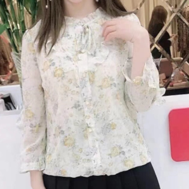 Fashion trend casual slim-fit display original flower outside dress
