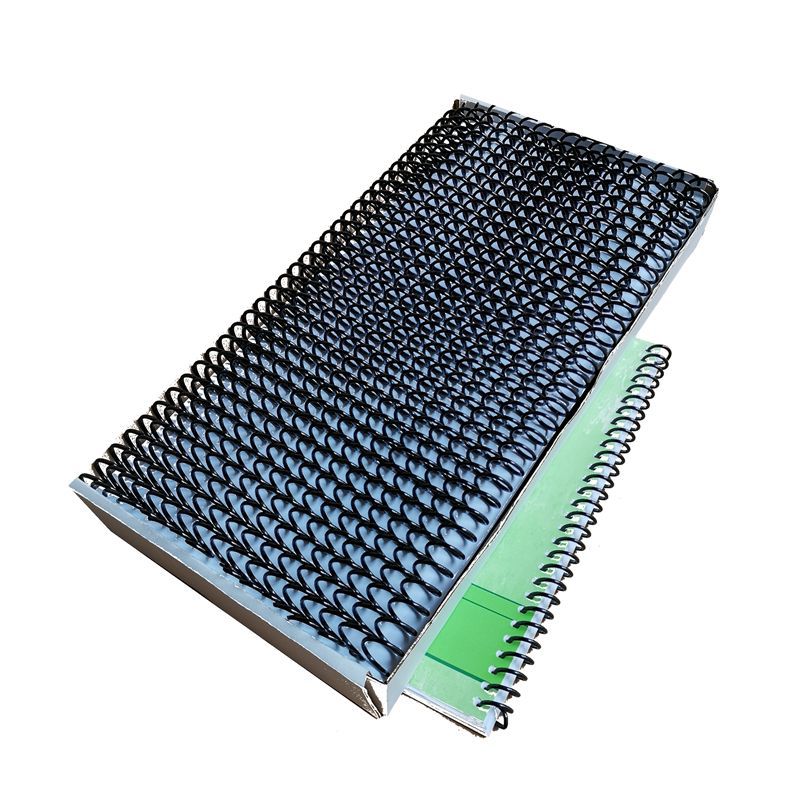 厂家批发包胶YO双线圈 笔记本文具装订线圈 1/4”彩色双线圈详情图2