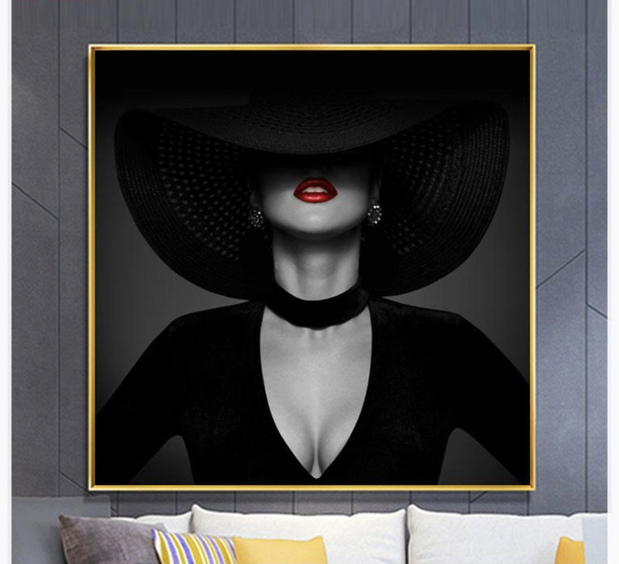 晶瓷画/装饰画/画框白底实物图