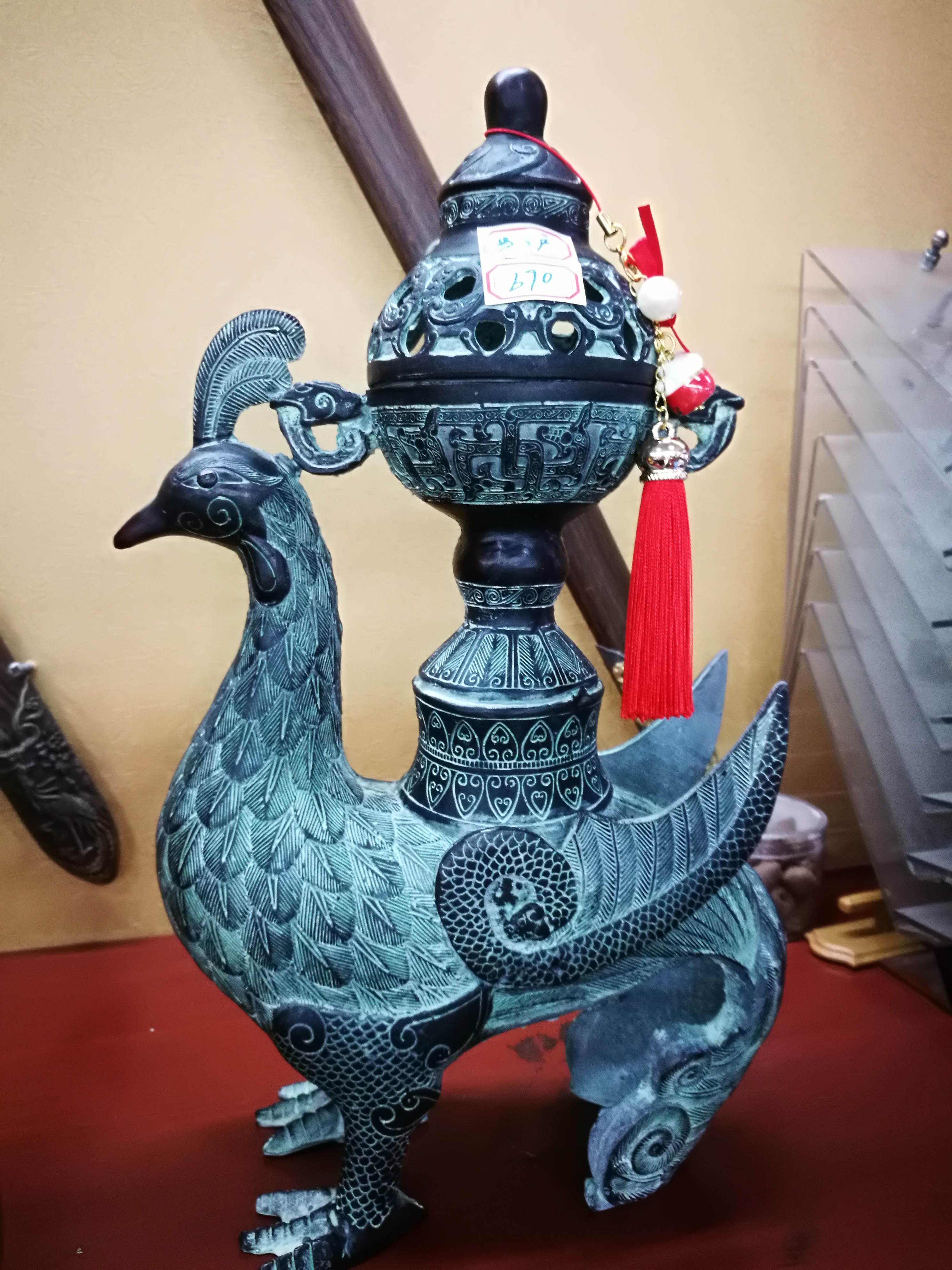 仿古青铜器壶产品图