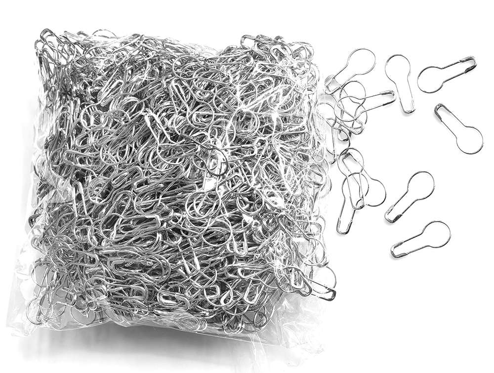 Qinyu brand iron gourd pin, silver-white, 1000 old-fashioned pins for fixing clothes, extra-large waist-cinching pin, small curved pin, wedding safety buckle pin, large safety pin Application Scenario