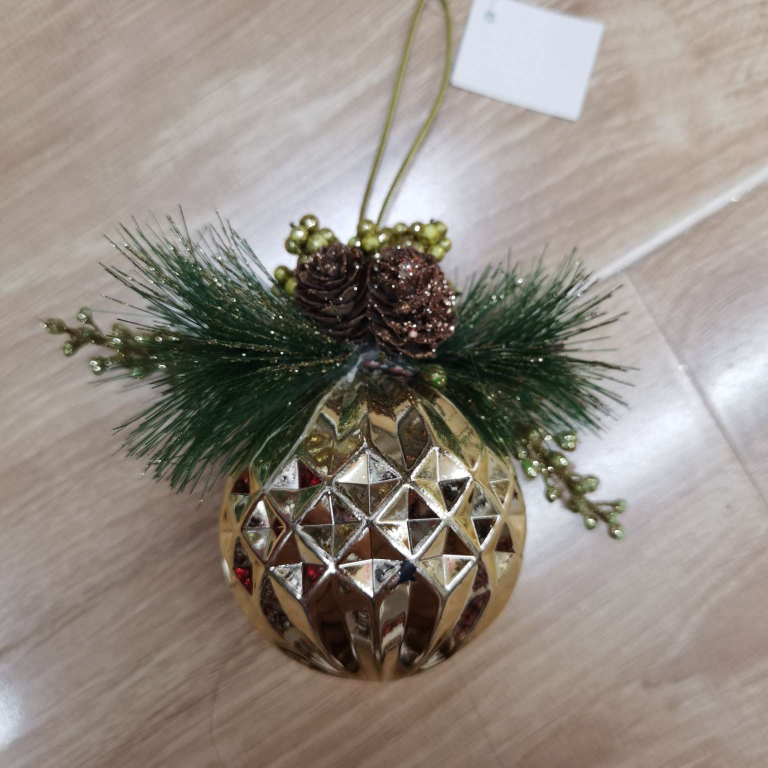1012 Christmas gifts, Christmas pendants, Christmas decorations, Christmas ornaments, electroplated pendants detail image 2