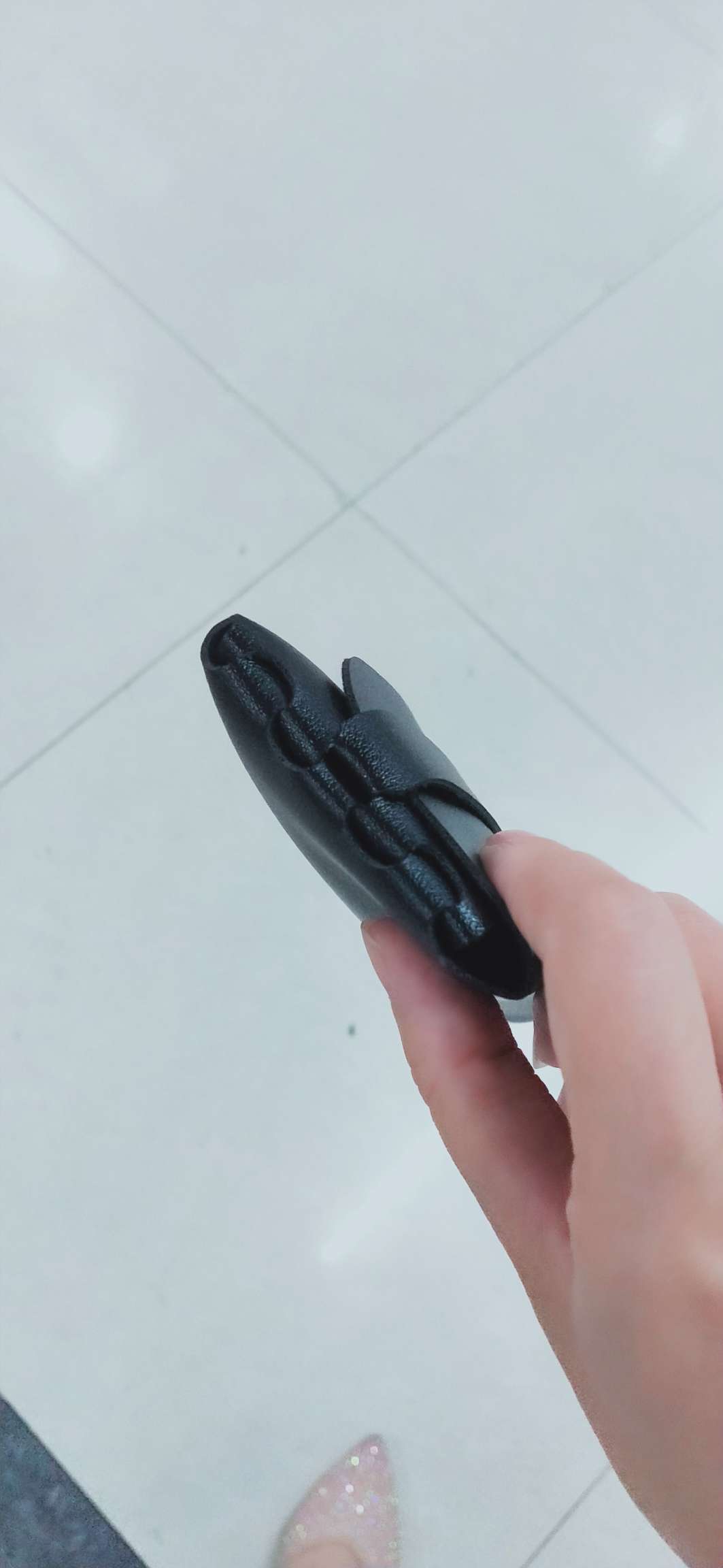 黑色明星同款太阳镜镜盒皮套抖音量大从优包邮细节图