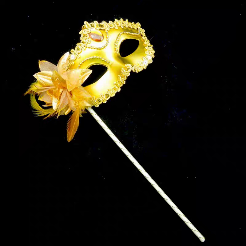 Halloween props show PROM mask Half face girl Christmas Color Children Adult Lace eye mask Princess girl 80 Item Picture