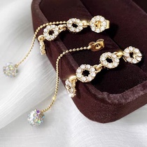 Temperament fringe long boho ethnic style classic retro earrings