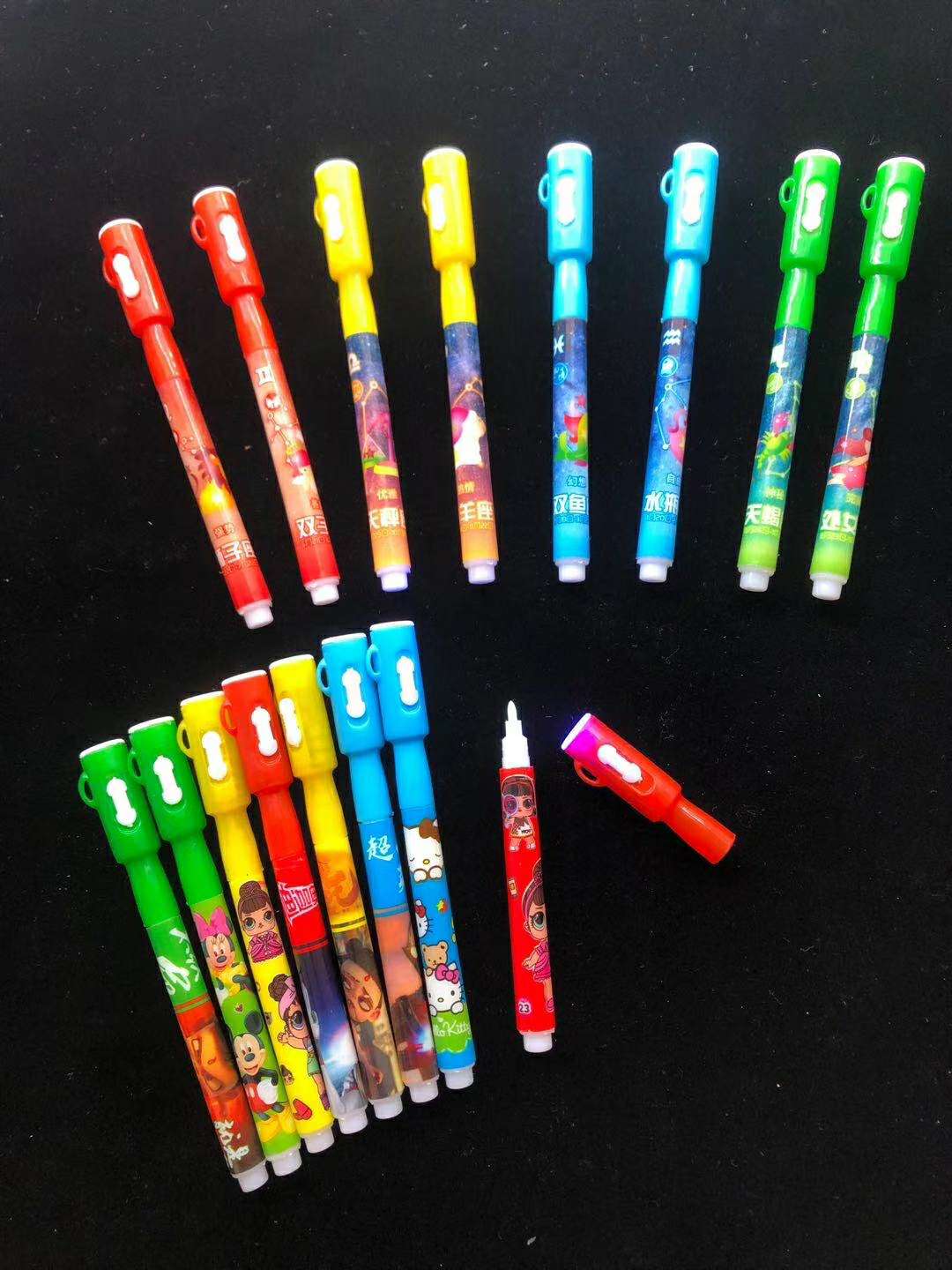 新款儿童玩具隐形笔赠送礼品验钞手电筒发光小夜灯地摊货源厂家直销详情图4