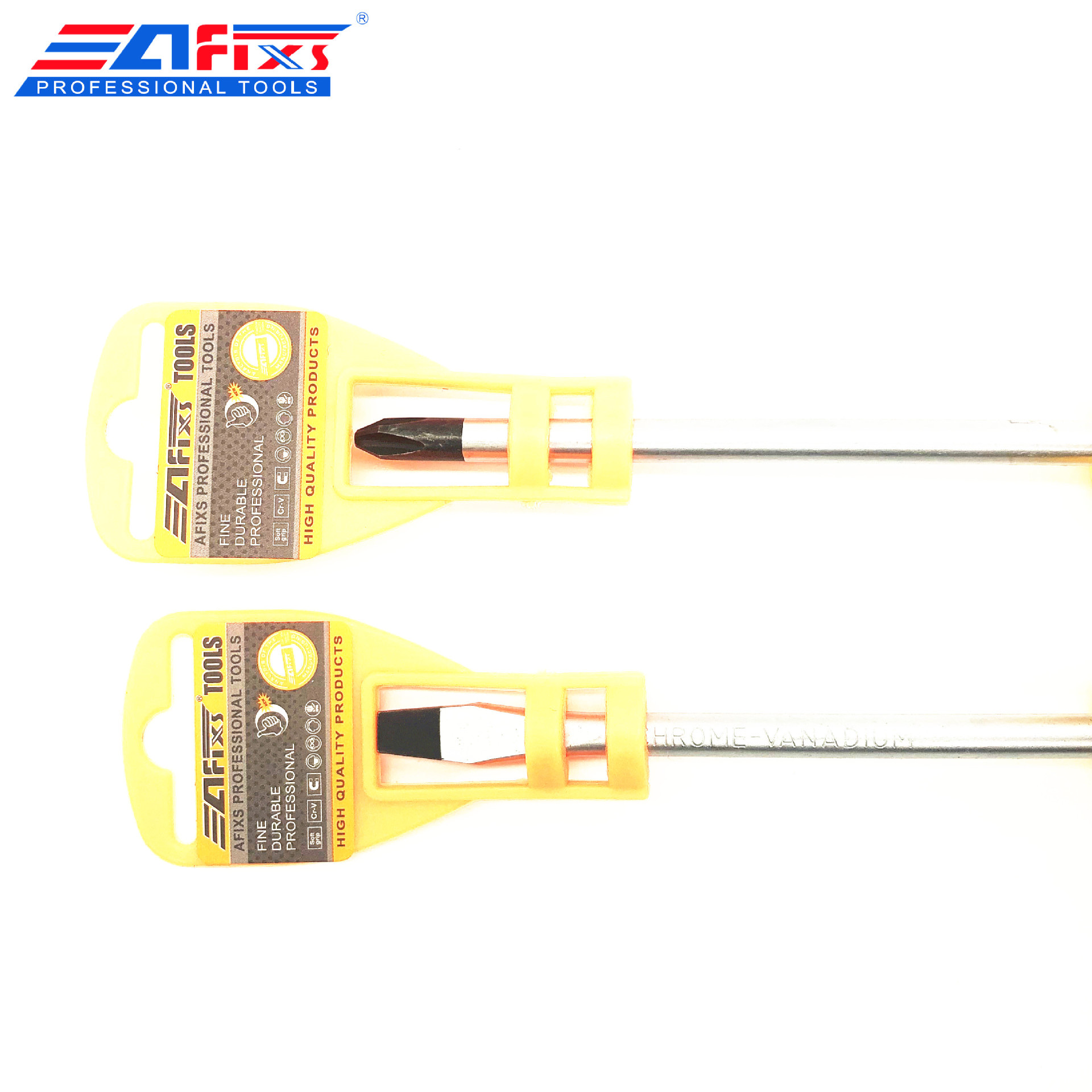 AFIXS new through-core screwdriver Tapping Screwdriver Set Tool Set Hardware Tool Screwdriver driver Specification drawing
