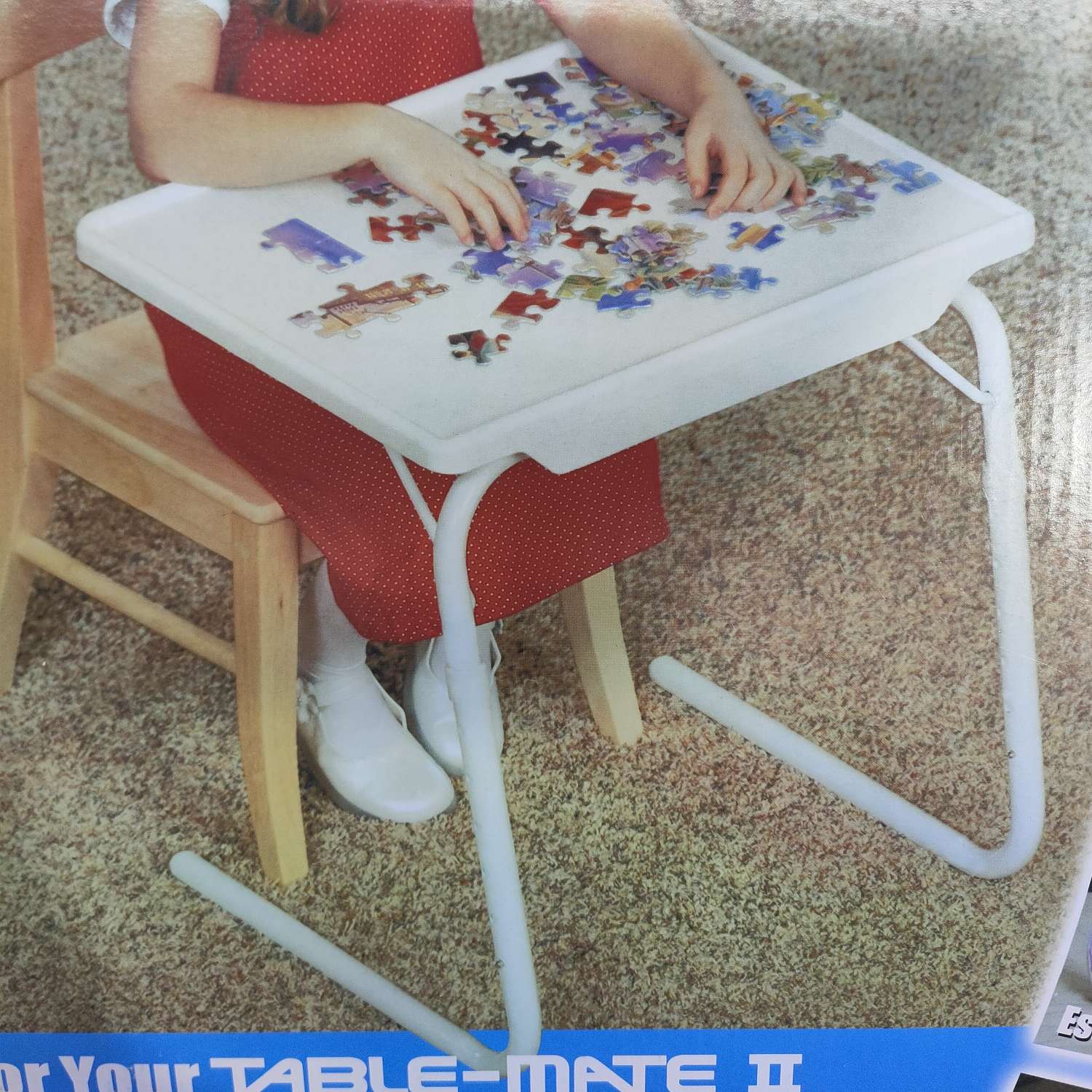 铭华家具厂简易折叠笔记本电脑桌TABLEMATE二代儿童学习画画桌游戏桌升降沙发餐桌床边电脑桌详情图5