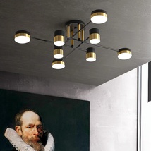 2021新款客厅吸顶灯现代简约创意餐厅卧室网红轻奢灯具北欧客厅灯