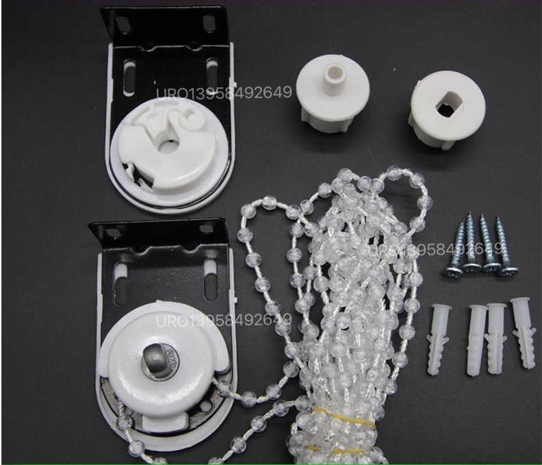 Smart Home Roller Remote Control Dual Zebra Enabl白底实物图