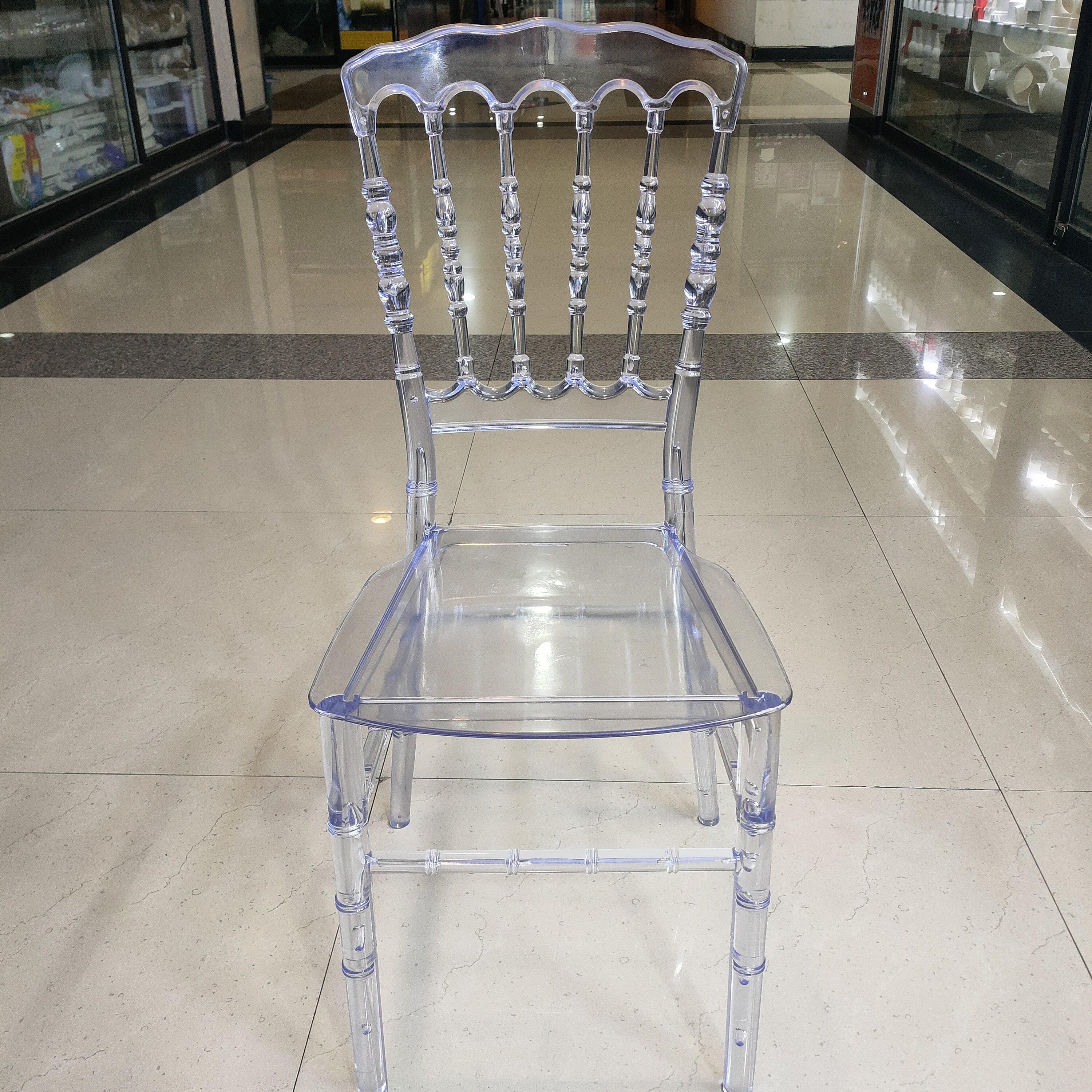 铭华家具厂水晶椅透明亚克力酒店椅宴会椅拿破仑椅餐椅