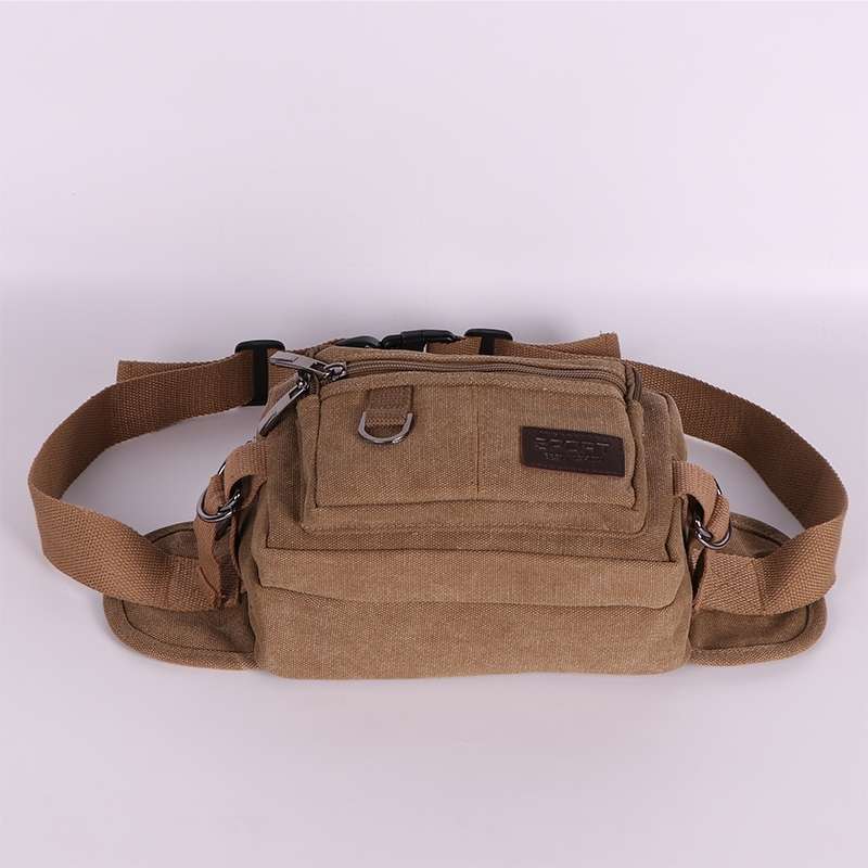 帆布女包实物图