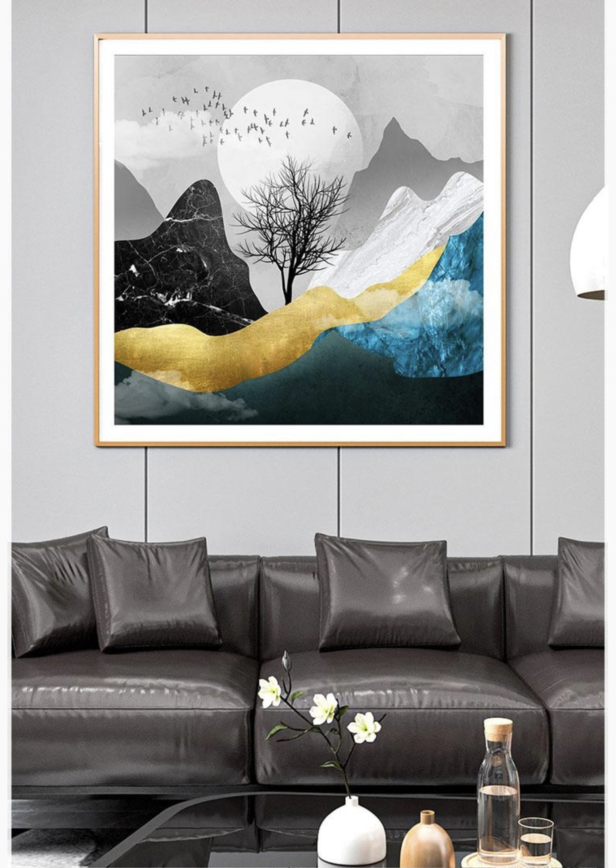 晶瓷画/装饰画/画框细节图