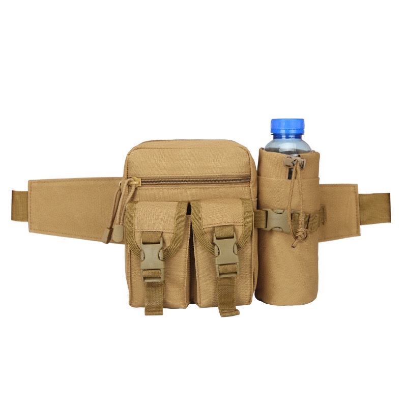 Outdoor tactical water bottle waist bag