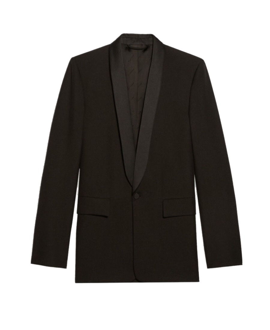 Balenciaga 男士 黑色单排扣西装外套46 48 50码 详情图1