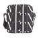 Valentino 男士 黑色VLTN印花腰包长：17cm、宽：11cm、高：30cm 图