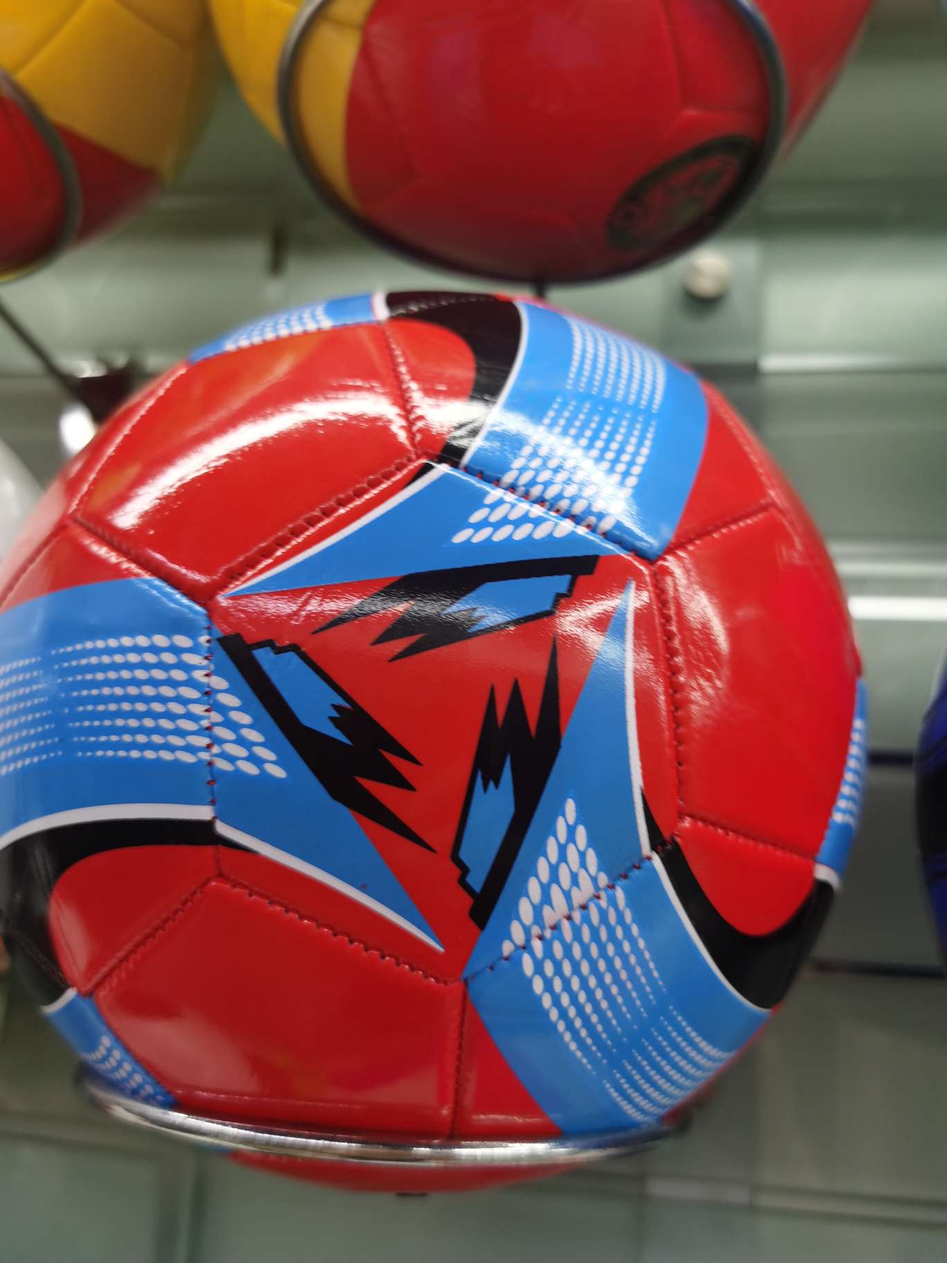 No. 5 PⅤC machine-sewn football balls for primary and secondary school students' competition and training, factory direct sales details Picture