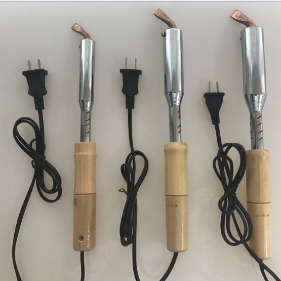 Industrial grade insulated wood handle electric soldering iron large rate electric soldering iron
