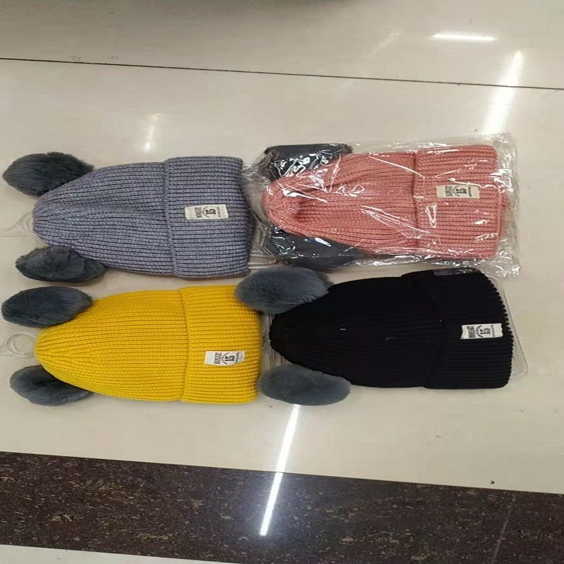 Niños sombrero a prueba de viento invierno protección contra el frío caliente linger imitación good good use sombreros para niños good use hat 49