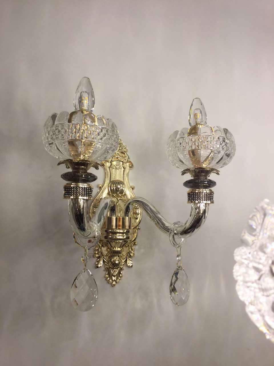 There are 6 crystal glass chandeliers for the living room, dining room and hotel detail image 2