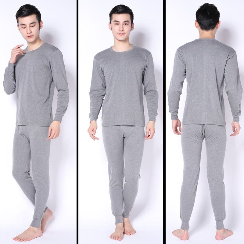 男士薄款印花秋衣秋裤全棉男士保暖内衣全棉男士保暖内衣15