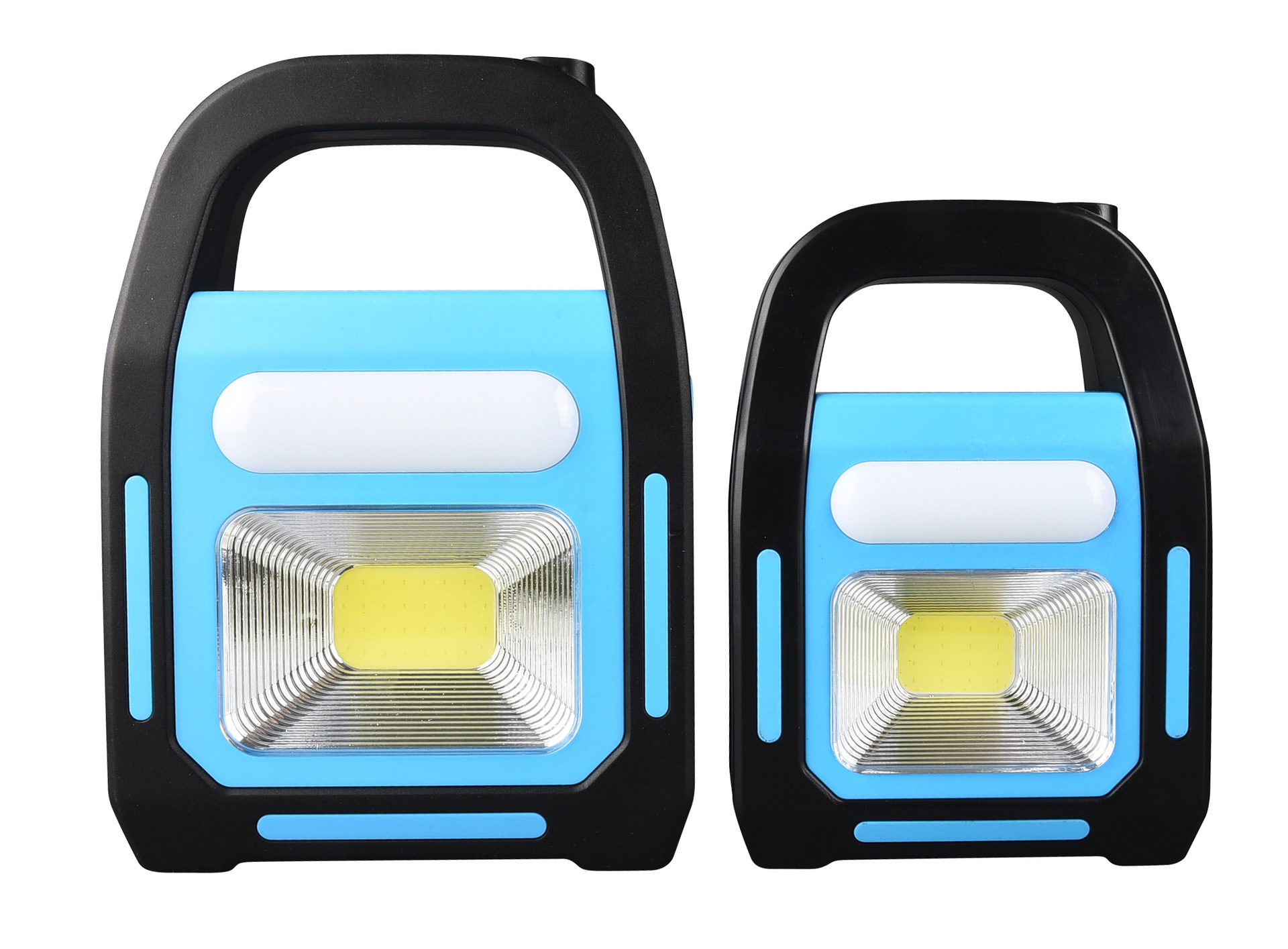 Mingxin Flashlight 9708A Large /9707A Small COB Solar USB Charging multi-functional Outdoor Camping Lamp, Large size for camping detail image 7