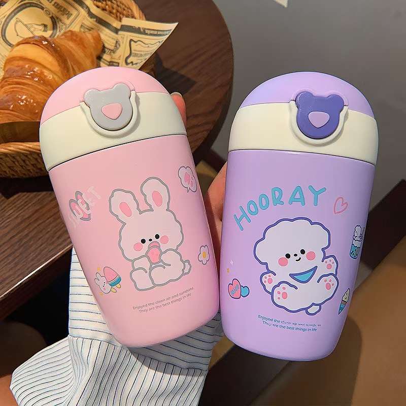 保温杯可爱动物图案产品图